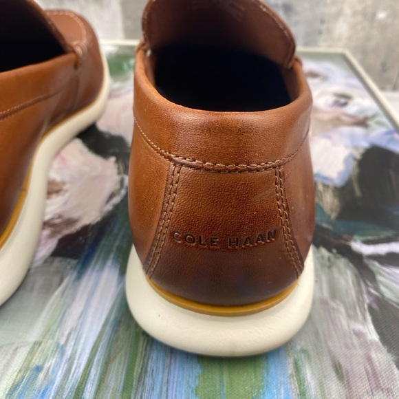 SOLD!!!!!Cole Haan 2.0 Zerogrand Penny Loafer in Briti Tan Size 10.5. - Picture 8 of 12